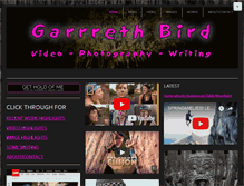 Tablet Screenshot of garrrethbird.com